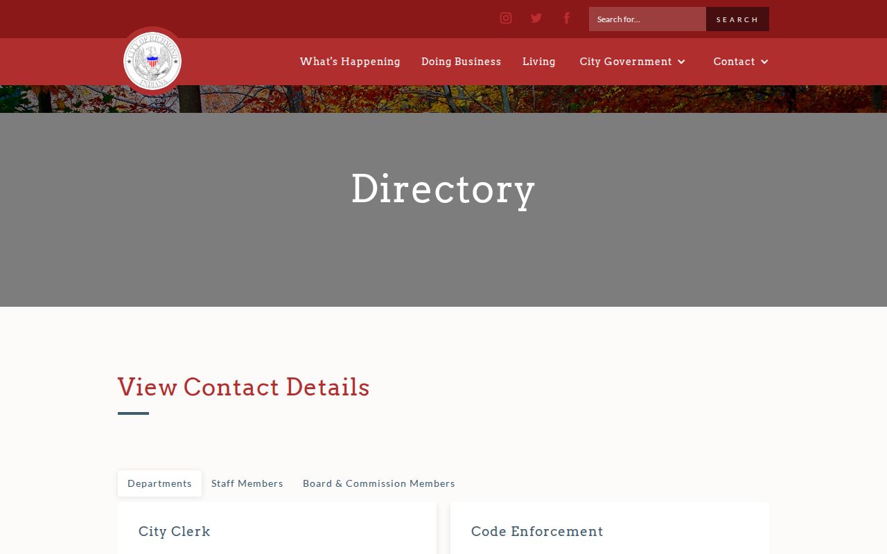 Richmond court records and city government directory