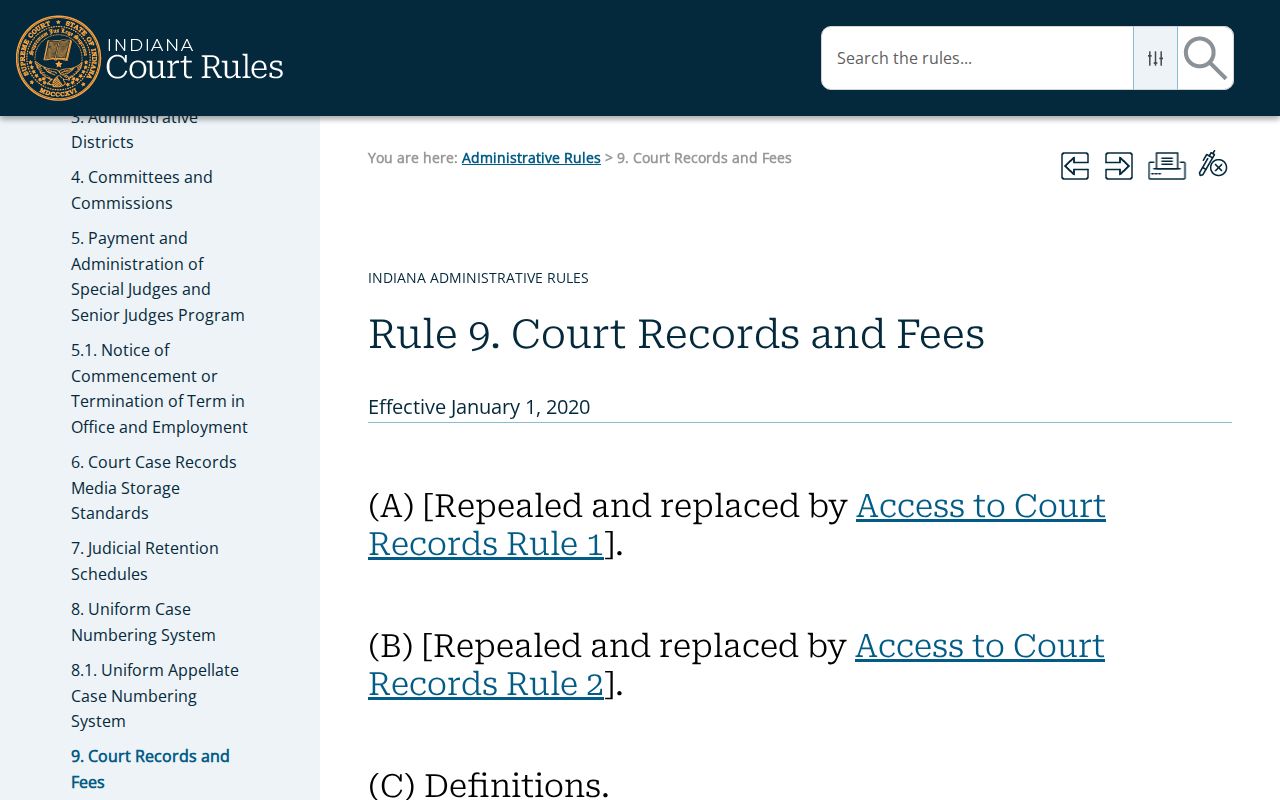 Wayne County court schedule daily calendar rule
